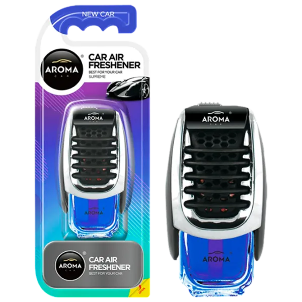 Aromatizator auto Aroma Car Refil Supreme New Car/ pe grila de ventilare photo 1