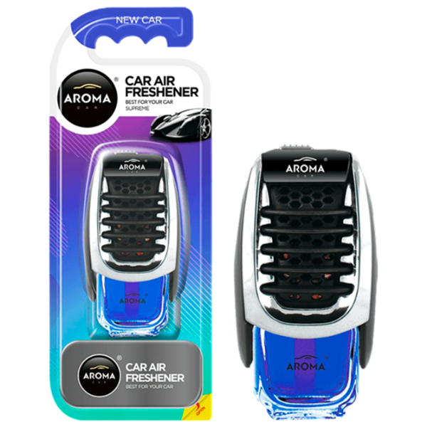Aromatizator auto Aroma Car Refil Supreme New Car/ pe grila de ventilare photo 1