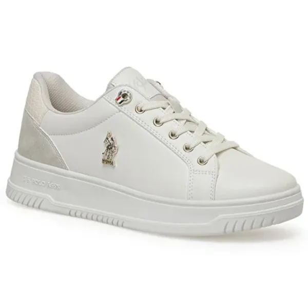Adidași pentru femei U.S. Polo Assn. Onza 3PR Primăvară/ Beige photo 1 Adidași pentru femei U.S. Polo Assn. Onza 3PR Primăvară/ Beige photo 1