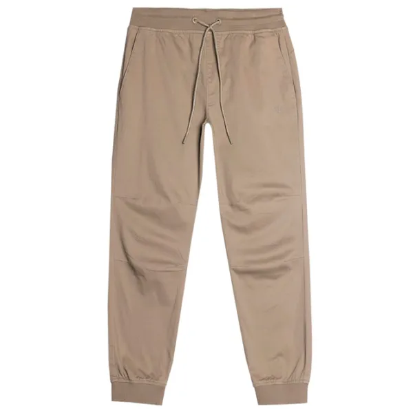 Pantaloni sportivi pentru bărbați 4F casual joggers M/ Beige photo 1