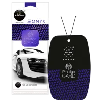 Aromatizator auto Aroma Car Prestige card Onyx/ pe oglindă