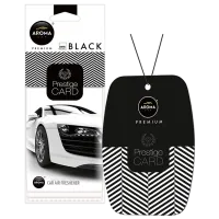 Aromatizator auto Aroma Car Prestige card Black/ pe oglindă