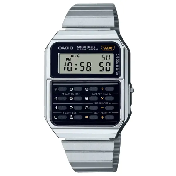 Ceas de mână unisex Casio CA-500WE-1A Cuarț/ 43 x 34 mm photo 1 Ceas de mână unisex Casio CA-500WE-1A Cuarț/ 43 x 34 mm photo 1