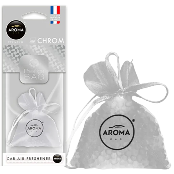Ароматизатор для авто Aroma Car Prestige bag Chrome/ на зеркале photo 1