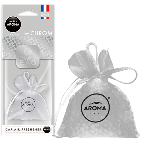 Ароматизатор для авто Aroma Car Prestige bag Chrome/ на зеркале photo 1
