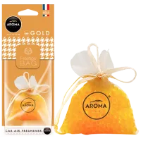 Ароматизатор для авто Aroma Car Prestige bag Gold/ на зеркале