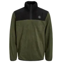 Толстовка для мужчин Jack & Jones JCOTECH POLAR SWEAT HIGH NECK Прямой/ Зелёный