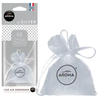 Aromatizator auto Aroma Car Prestige bag Silver/ pe oglindă