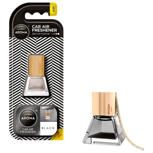 Aromatizator auto Aroma Car Prestige wood Black/ pe oglindă photo 1