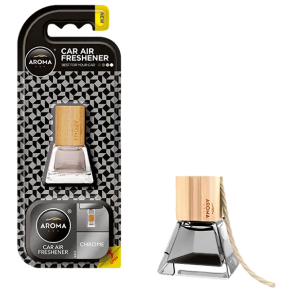 Aromatizator auto Aroma Car Prestige wood Chrome/ pe oglindă photo 1