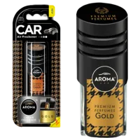 Ароматизатор для авто Aroma Car Prestige vent Gold/ на решетке вентиляции