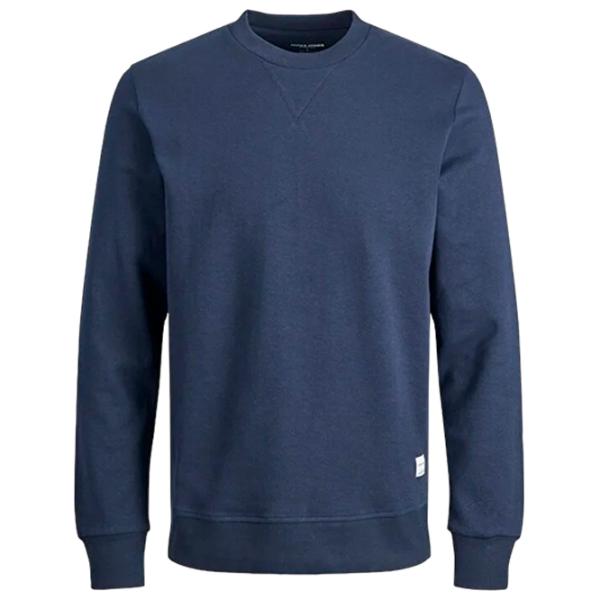 Hanorac pentru bărbați Jack & Jones JJEBASIC SWEAT CREW NECK NOOS Drept/ Blue photo 1