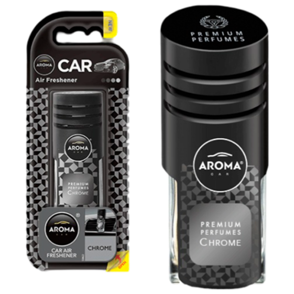 Ароматизатор для авто Aroma Car Prestige vent Chrome/ на решетке вентиляции photo 1 Ароматизатор для авто Aroma Car Prestige vent Chrome/ на решетке вентиляции photo 1