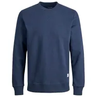 Hanorac pentru bărbați Jack & Jones JJEBASIC SWEAT CREW NECK NOOS Drept/ Blue