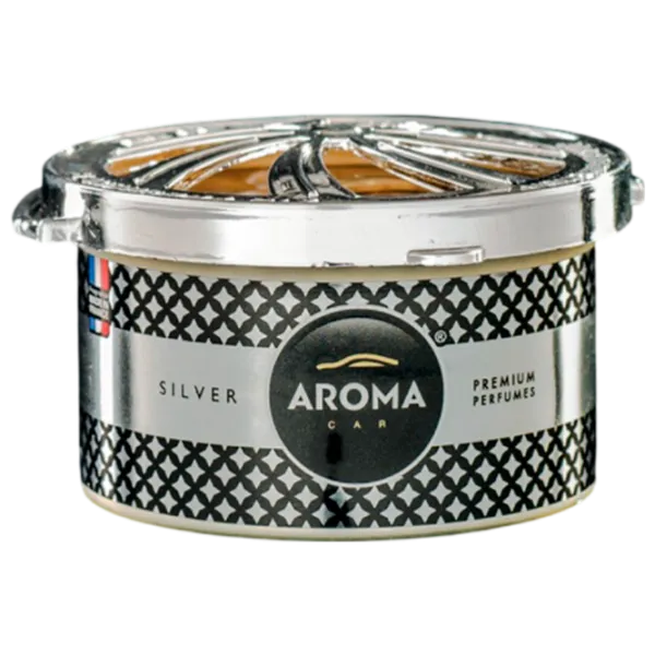 Ароматизатор для авто Aroma Car Prestige organic Silver/ в подстаканник, под сиденье photo 1 Ароматизатор для авто Aroma Car Prestige organic Silver/ в подстаканник, под сиденье photo 1