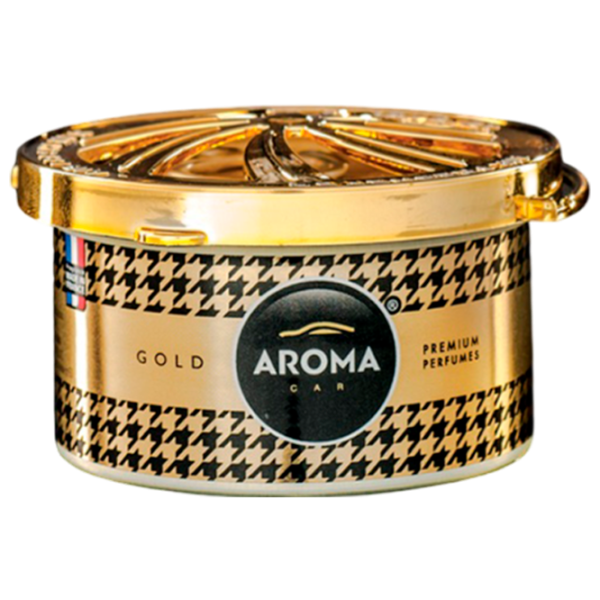 Aromatizator auto Aroma Car Prestige organic Gold/ în suportul pentru pahare, sub scaun photo 1