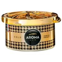 Aromatizator auto Aroma Car Prestige organic Gold/ în suportul pentru pahare, sub scaun