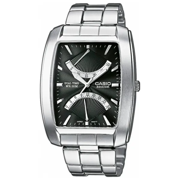 Наручные часы для мужчин Casio BEM-110D-1A Кварцевый/ 46 мм photo 1 Наручные часы для мужчин Casio BEM-110D-1A Кварцевый/ 46 мм photo 1