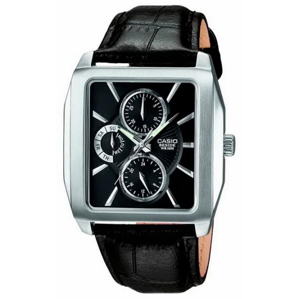 Наручные часы для мужчин Casio BEM-303L-1A Кварцевый/ 42 мм photo 1 Наручные часы для мужчин Casio BEM-303L-1A Кварцевый/ 42 мм photo 1