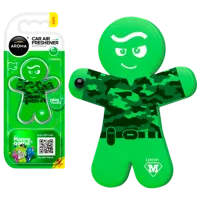 Ароматизатор для авто Aroma Car Manny Лимон/ на зеркале