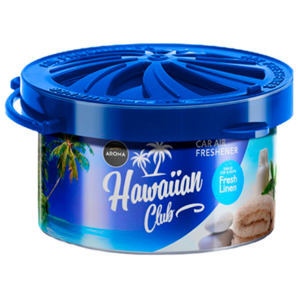Aromatizator auto Aroma Car Organic Hawaian Fresh Linen/ în suportul pentru pahare, sub scaun photo 1