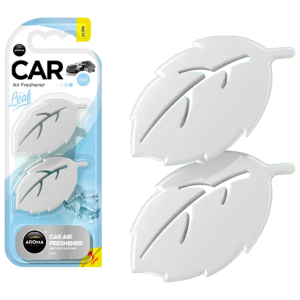 Aromatizator auto Aroma Car Leaf 3D mini Ice/ pe oglindă photo 1