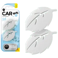Ароматизатор для авто Aroma Car Leaf 3D mini Лед/ на зеркале