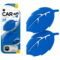 Aromatizator auto Aroma Car Leaf 3D mini New Car/ pe oglindă