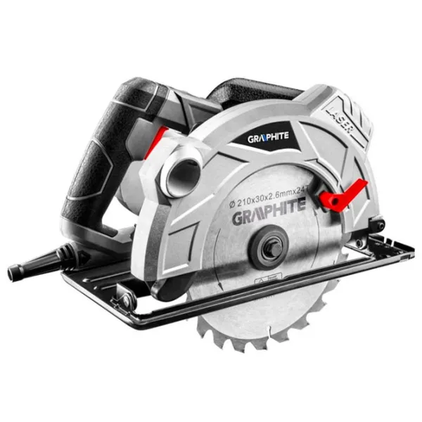 Дисковая пила Graphite 58G493 210 мм/ Серый photo 1