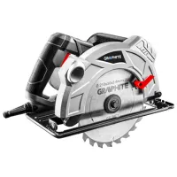 Fierăstrău circular Graphite 58G493 210 mm/ Gray