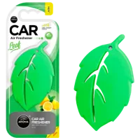 Aromatizator auto Aroma Car Leaf 3D Lemon/ pe oglindă