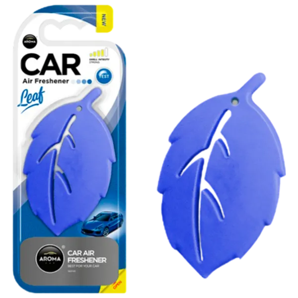 Aromatizator auto Aroma Car Leaf 3D New Car/ pe oglindă photo 1