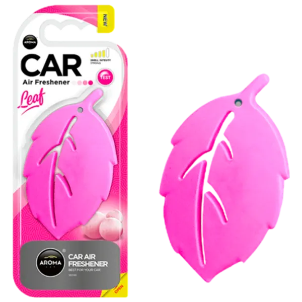 Ароматизатор для авто Aroma Car Leaf 3D Жвачка/ на зеркале photo 1