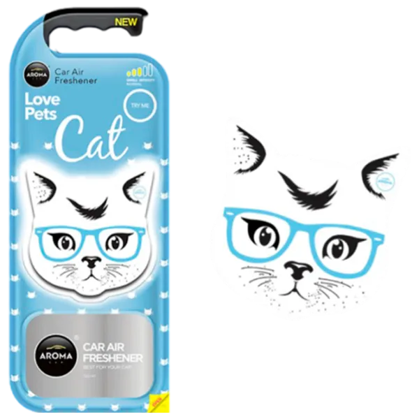 Ароматизатор для авто Aroma Car Polymers cat Океан/ на зеркале photo 1