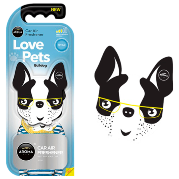 Ароматизатор для авто Aroma Car Polymers dog Океан/ на зеркале photo 1