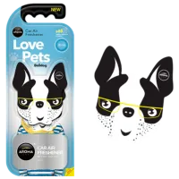 Aromatizator auto Aroma Car Polymers dog Ocean/ pe oglindă