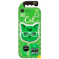 Aromatizator auto Aroma Car Polymers cat Fancy Green/ pe oglindă