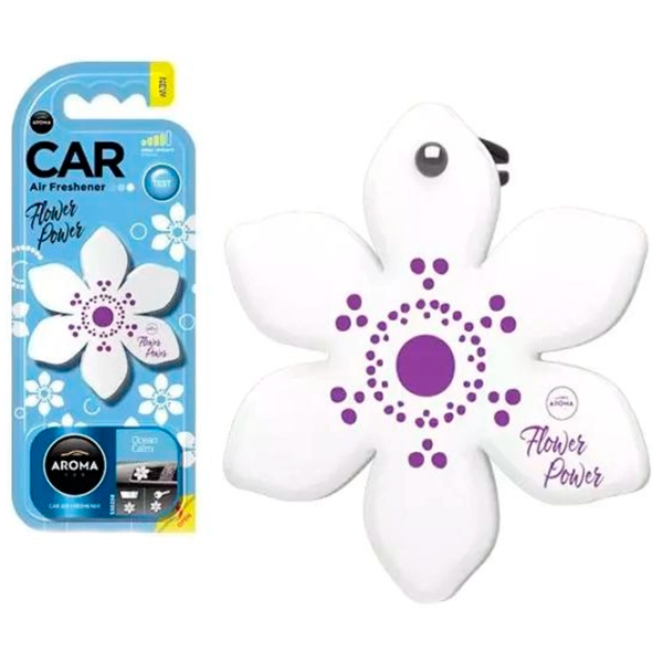 Ароматизатор для авто Aroma Car Polymers flower Океан/ на решетке вентиляции photo 1