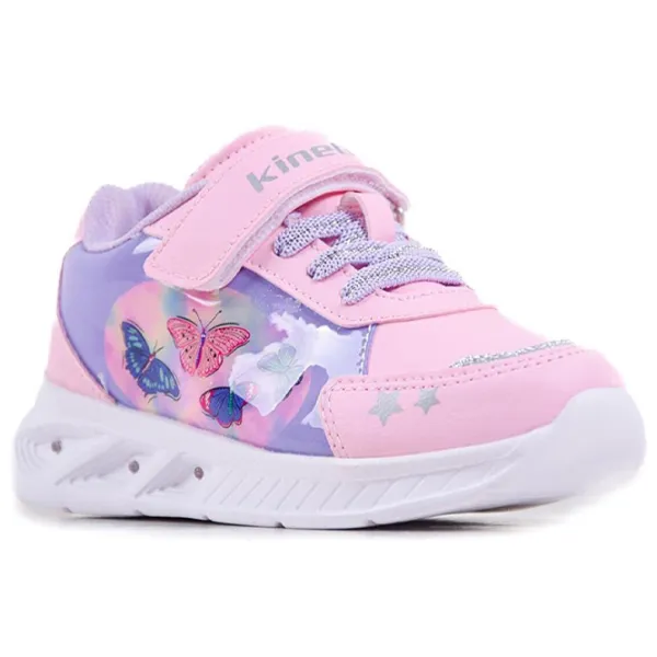 Кроссовки для девочек Kinetix 3F CLIO 3PR Демисезон/ Розовый photo 1 Кроссовки для девочек Kinetix 3F CLIO 3PR Демисезон/ Розовый photo 1