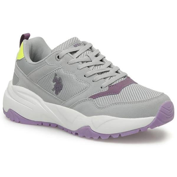 Кроссовки для женщин U.S. Polo Assn. Sensei 3PR Весна/ Серый photo 1 Кроссовки для женщин U.S. Polo Assn. Sensei 3PR Весна/ Серый photo 1