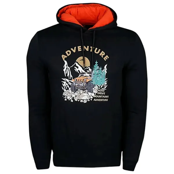 Hanorac pentru bărbați Lumberjack 3W ML WILD 17CG575 3PR Drept/ Black photo 1