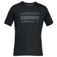 Tricou pentru bărbați Under Armour UA TEAM ISSUE WORDMARK SS-BLK 60% bumbac, 40% poliester/ Black