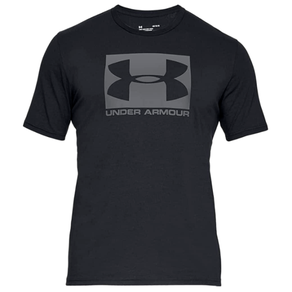 Tricou pentru bărbați Under Armour Armour Shirt Boxed Sportstyle 60% bumbac, 40% poliester/ Black photo 1