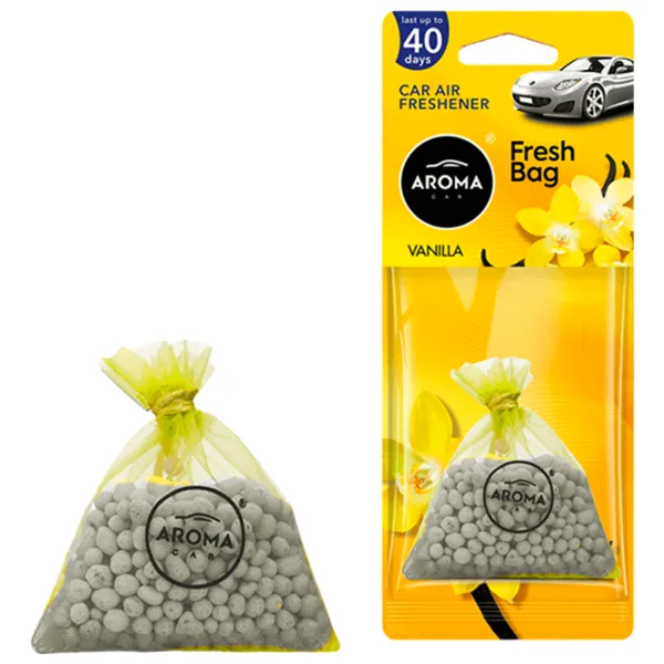 Aromatizator auto Aroma Car Fresh bag Vanilla/ pe oglindă photo 1