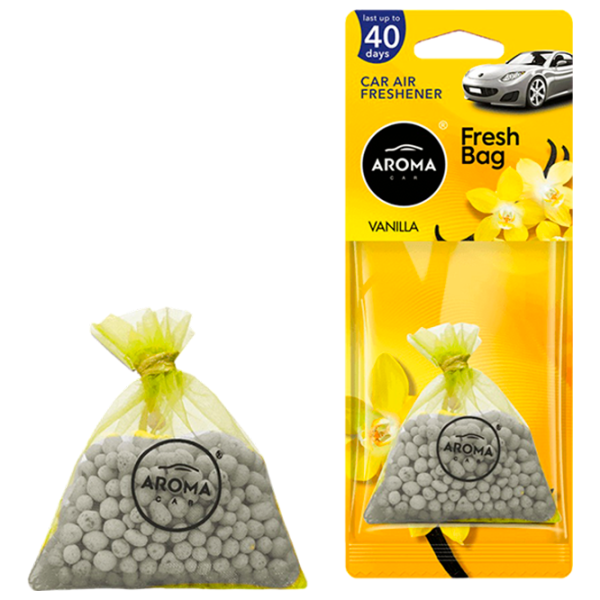 Aromatizator auto Aroma Car Fresh bag Vanilla/ pe oglindă photo 1