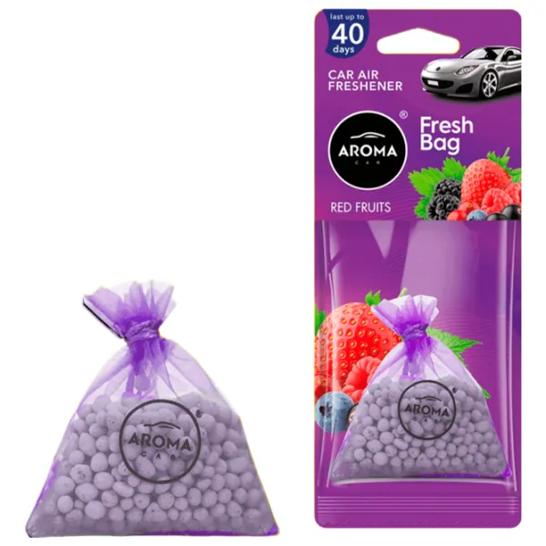 Aromatizator auto Aroma Car Fresh bag Red fruits/ pe oglindă photo 1