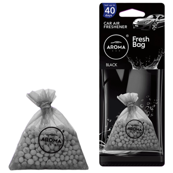 Aromatizator auto Aroma Car Fresh bag Black/ pe oglindă photo 1