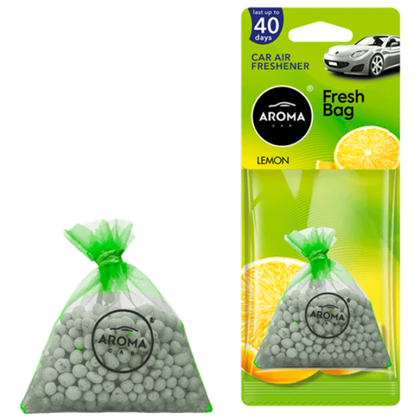 Aromatizator auto Aroma Car Fresh bag Lemon/ pe oglindă photo 1