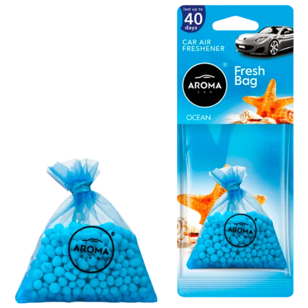Aromatizator auto Aroma Car Fresh bag Ocean/ pe oglindă photo 1