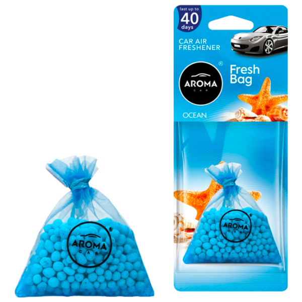 Aromatizator auto Aroma Car Fresh bag Ocean/ pe oglindă photo 1